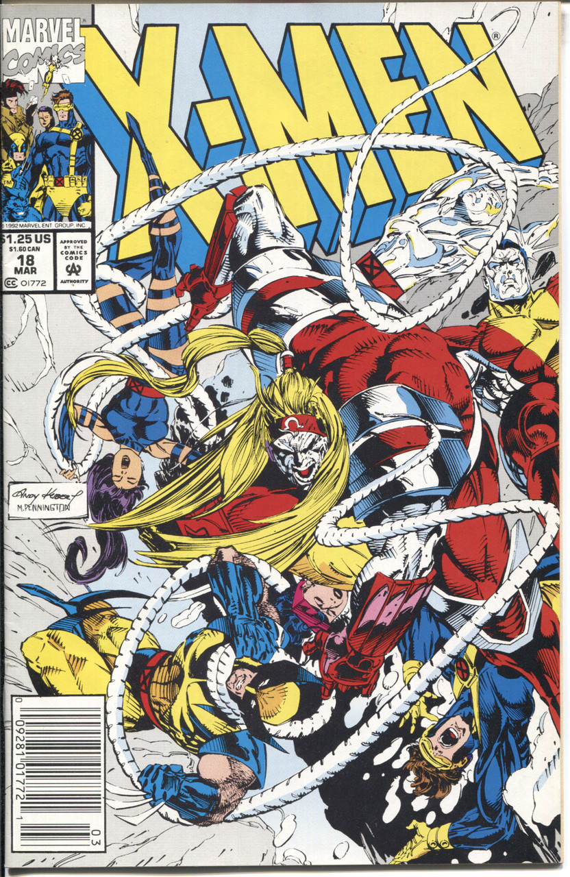 X-Men (1991 Series) #18 Newsstand NM- 9.2