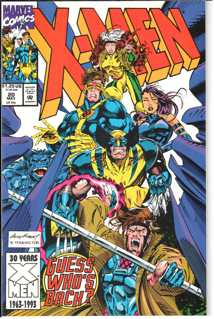 X-Men (1991 Series) #20 NM- 9.2