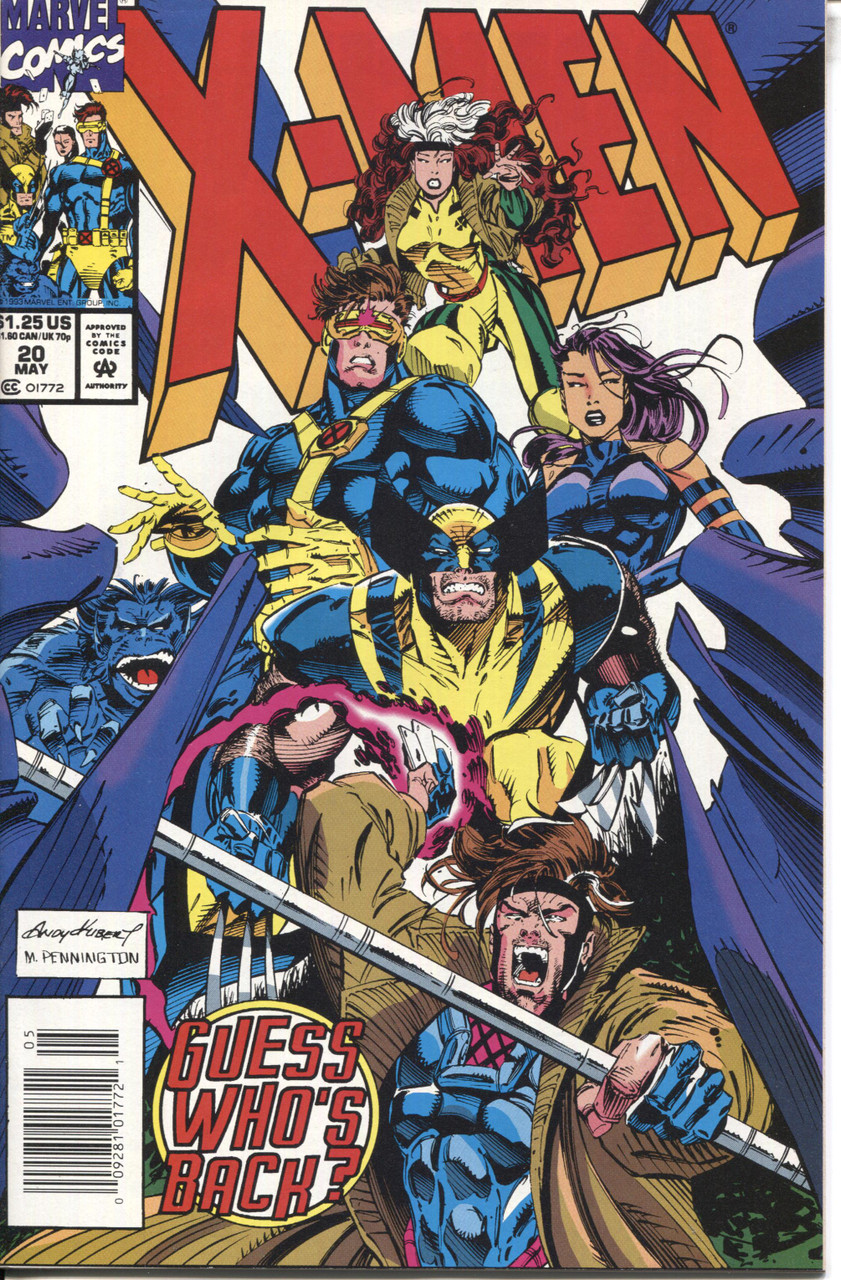 X-Men (1991 Series) #20 Newsstand NM- 9.2