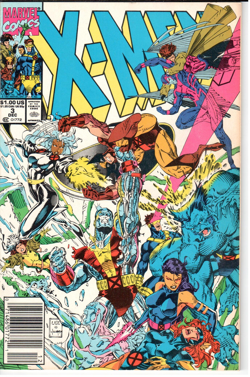 X-Men (1991 Series) #3 Newsstand NM- 9.2