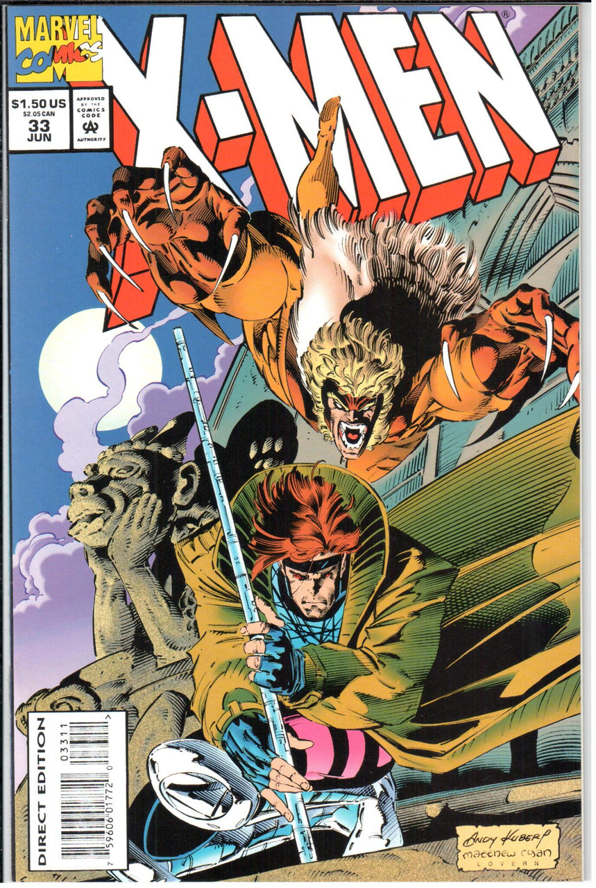 X-Men (1991 Series) #33 NM- 9.2