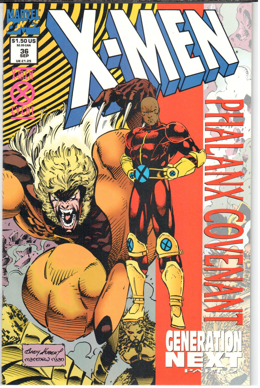 X-Men (1991 Series) #36 Red NM- 9.2
