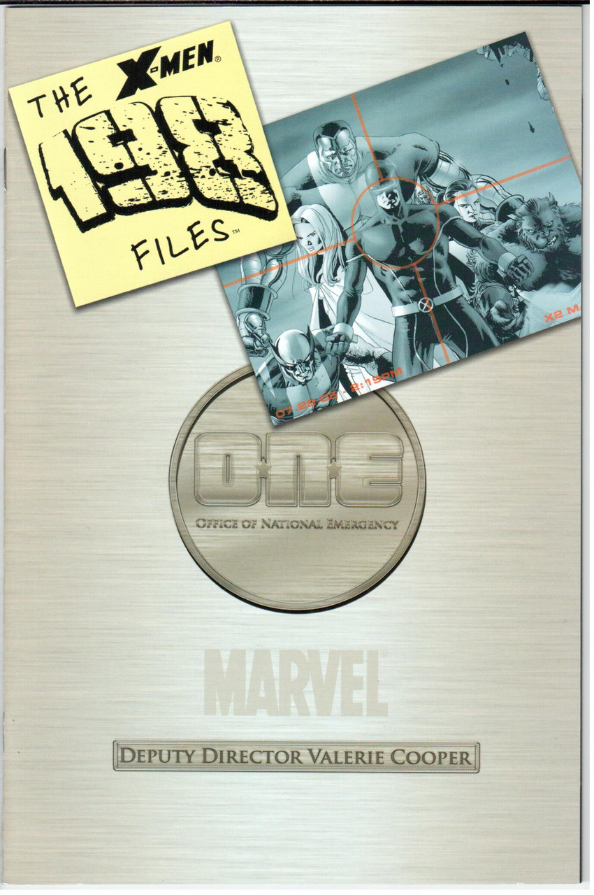 X-Men 198 Files #1 NM- 9.2
