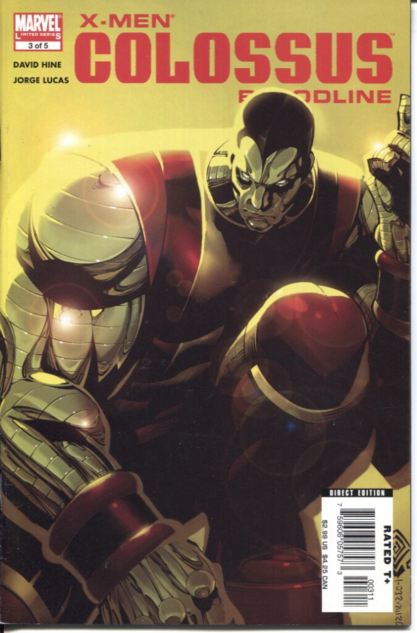 X-Men Colossus Bloodline #3 NM- 9.2