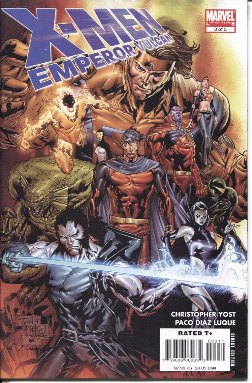 X-Men Emperor Vulcan #3 NM- 9.2