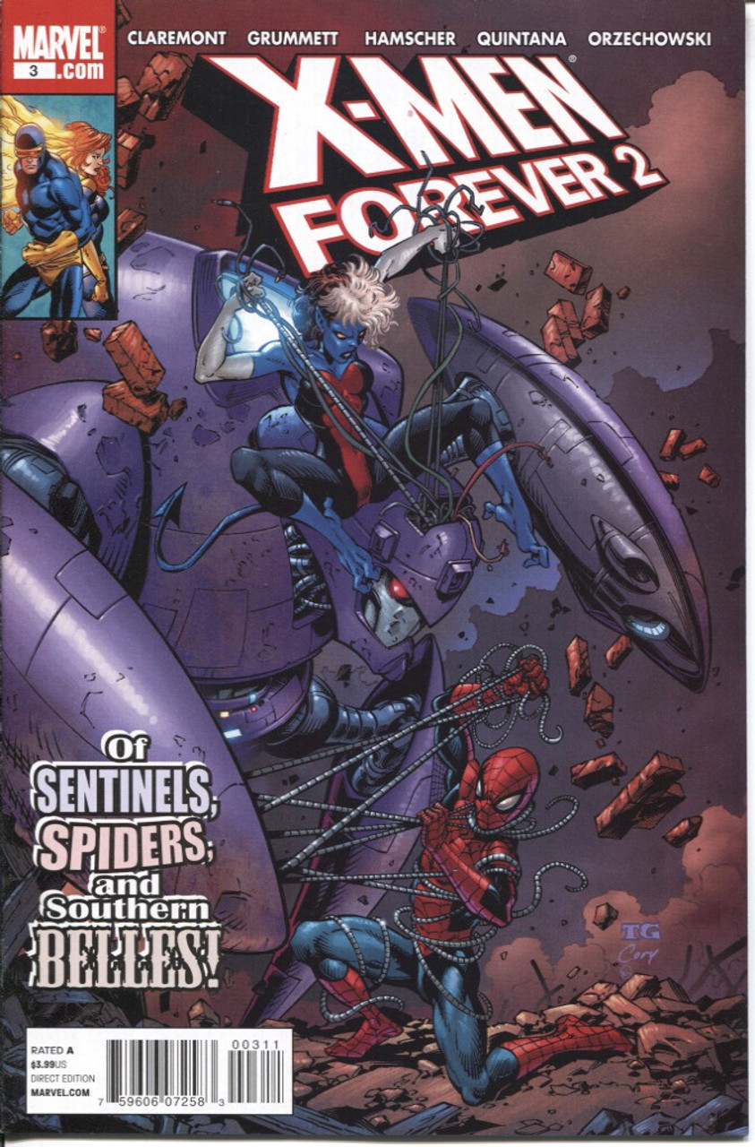 X-Men Forever (2010 Series) #3 NM- 9.2