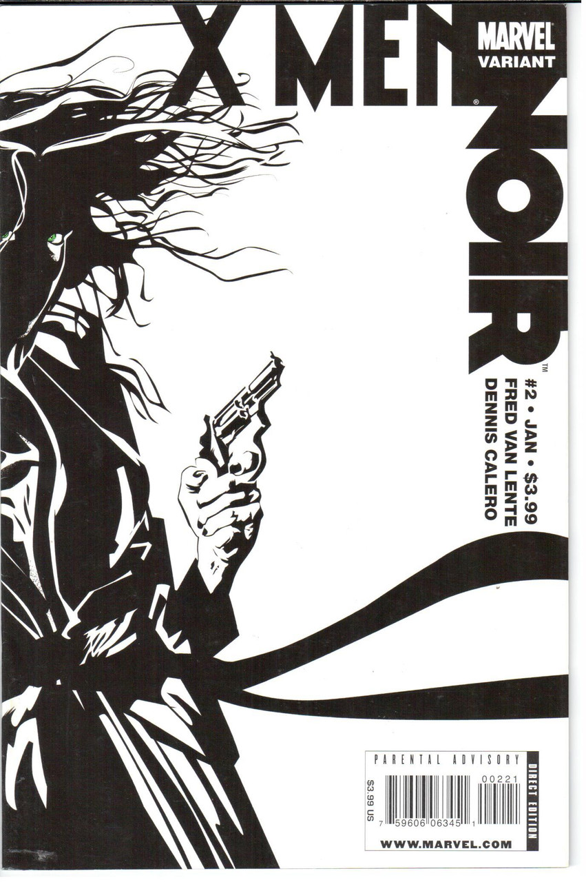 X-Men Noir (2009 Series) #2B Variant NM- 9.2