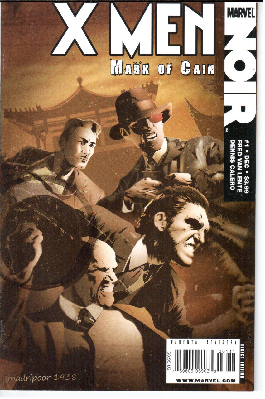 X-Men Noir Mark of Cain (2010 Series) #1 NM- 9.2