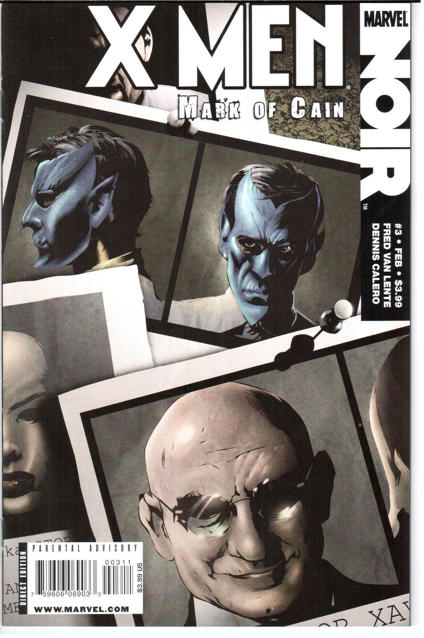 X-Men Noir Mark of Cain (2010 Series) #3 NM- 9.2