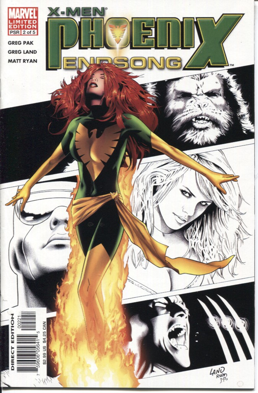 X-Men Phoenix Endsong #2 Variant NM- 9.2