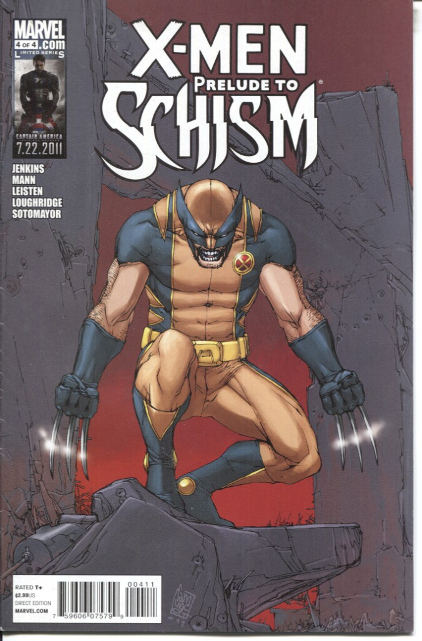 X-Men Prelude to Schism #4 NM- 9.2