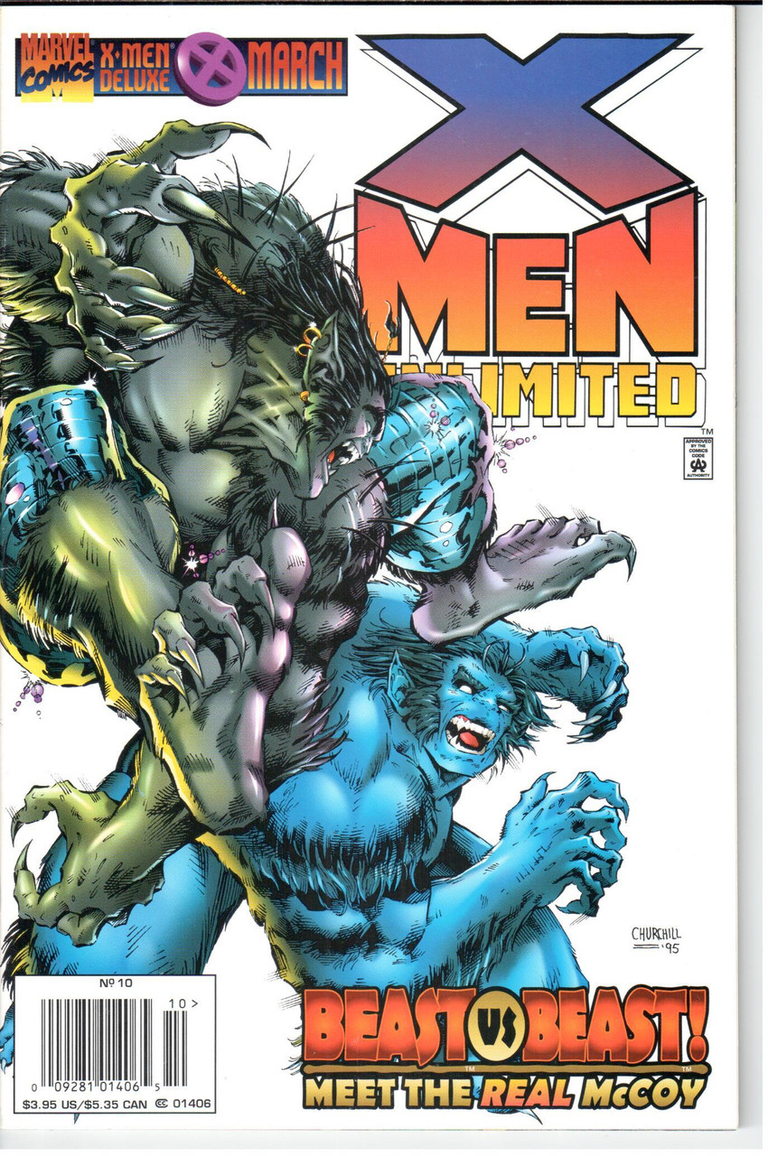 X-Men Unlimited (1993 Series) #10 Newsstand NM- 9.2