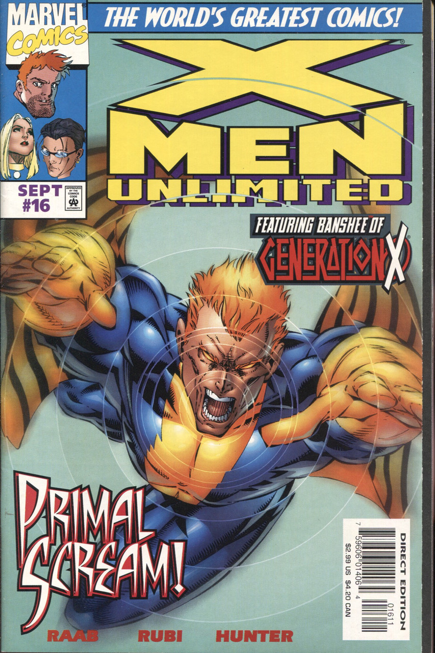 X-Men Unlimited (1993 Series) #16 NM- 9.2