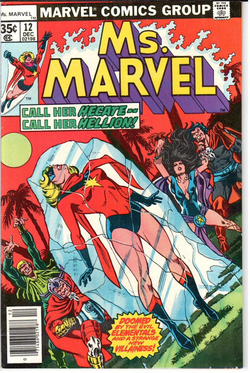 Ms. Marvel (1977 Series) #12 Newsstand VF 8.0