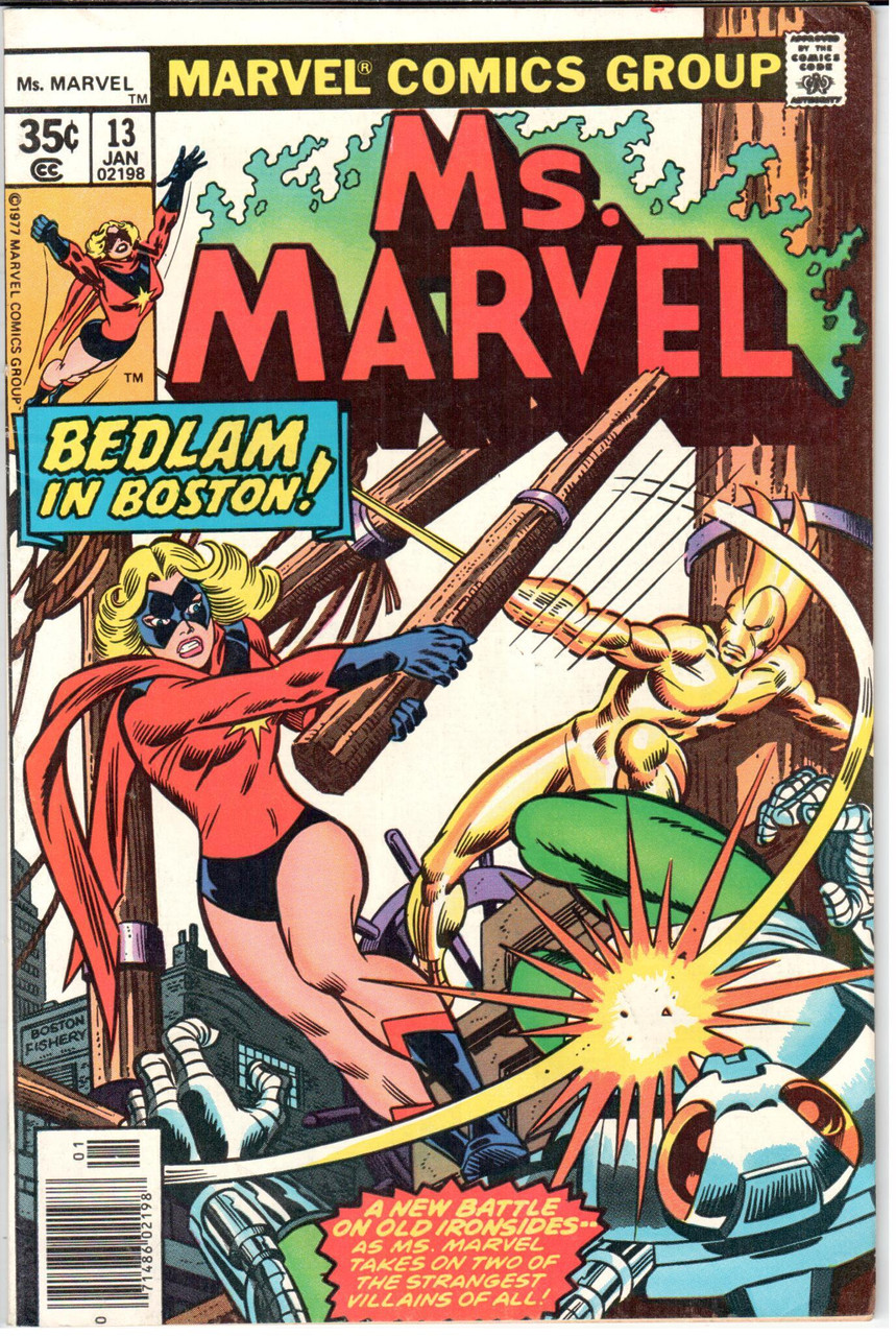 Ms. Marvel (1977 Series) #13 Newsstand VF 8.0