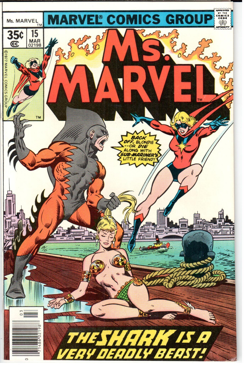 Ms. Marvel (1977 Series) #15 Newsstand VF 8.0