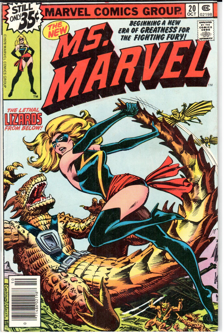 Ms. Marvel (1977 Series) #20 Newsstand VF 8.0