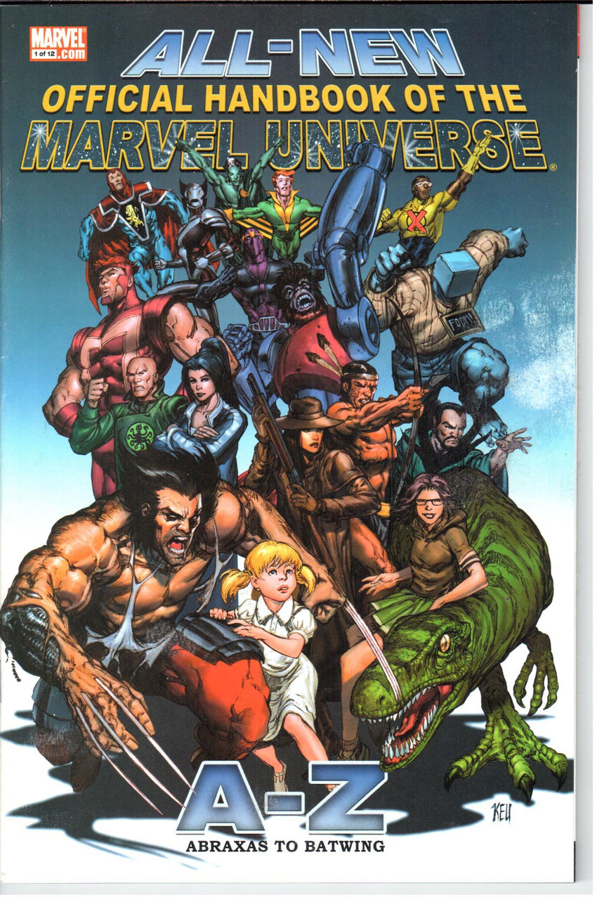 Marvel Universe Official Handbook (2006 Series) #1 FN/VF 7.0