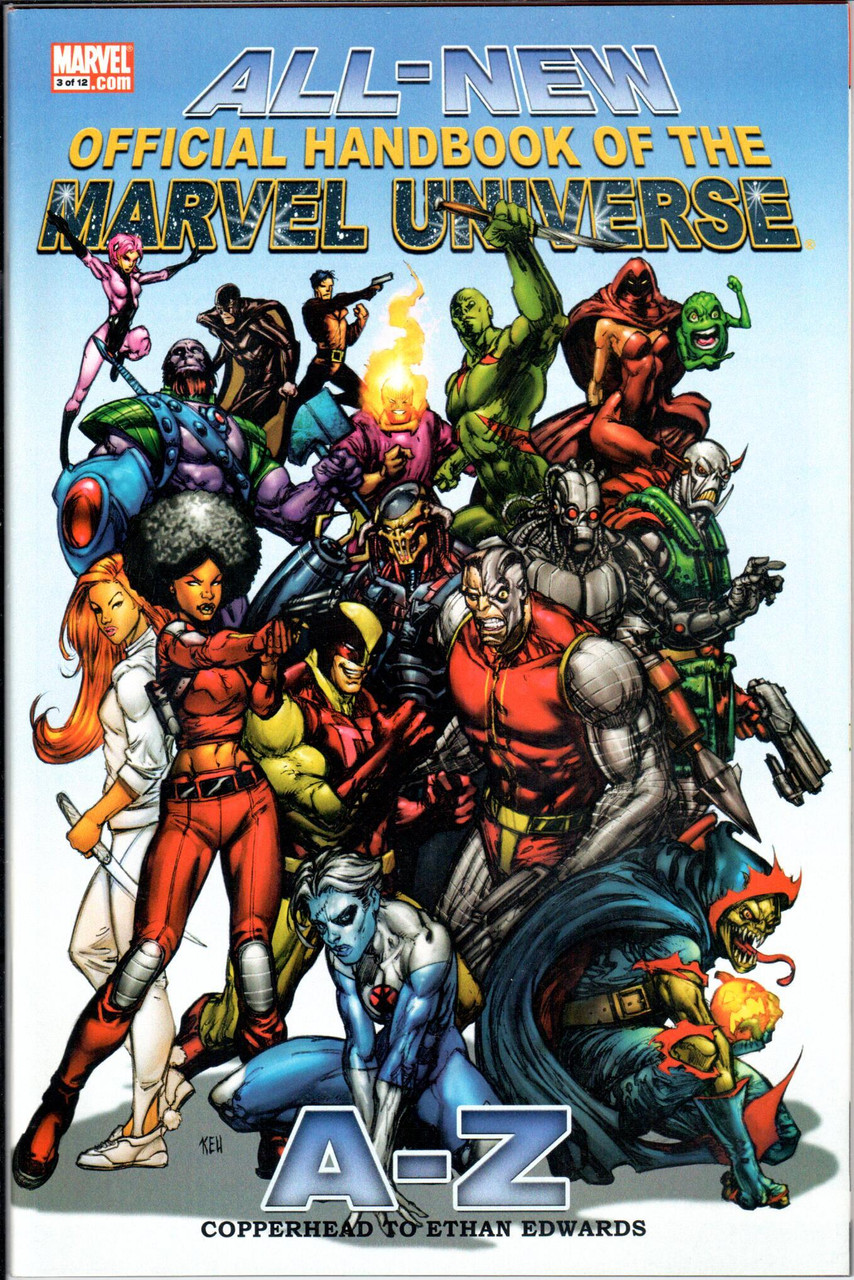 Marvel Universe Official Handbook (2006 Series) #3 NM- 9.2