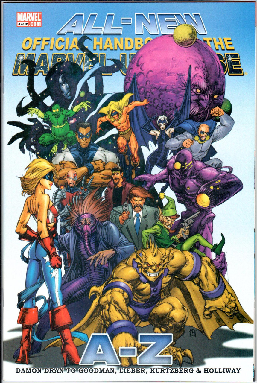 Marvel Universe Official Handbook (2006 Series) #4 NM- 9.2