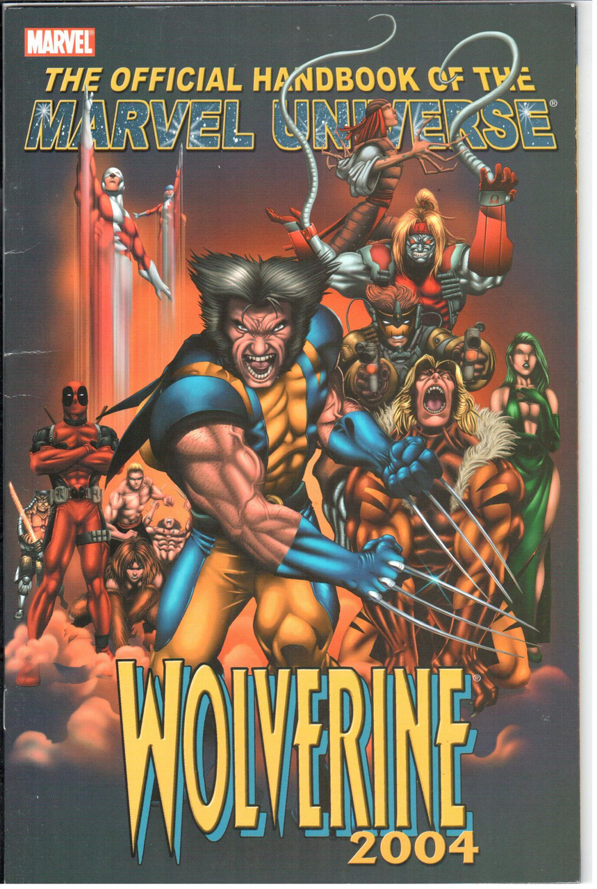 Marvel Universe Official Handbook Wolverine #1 NM- 9.2