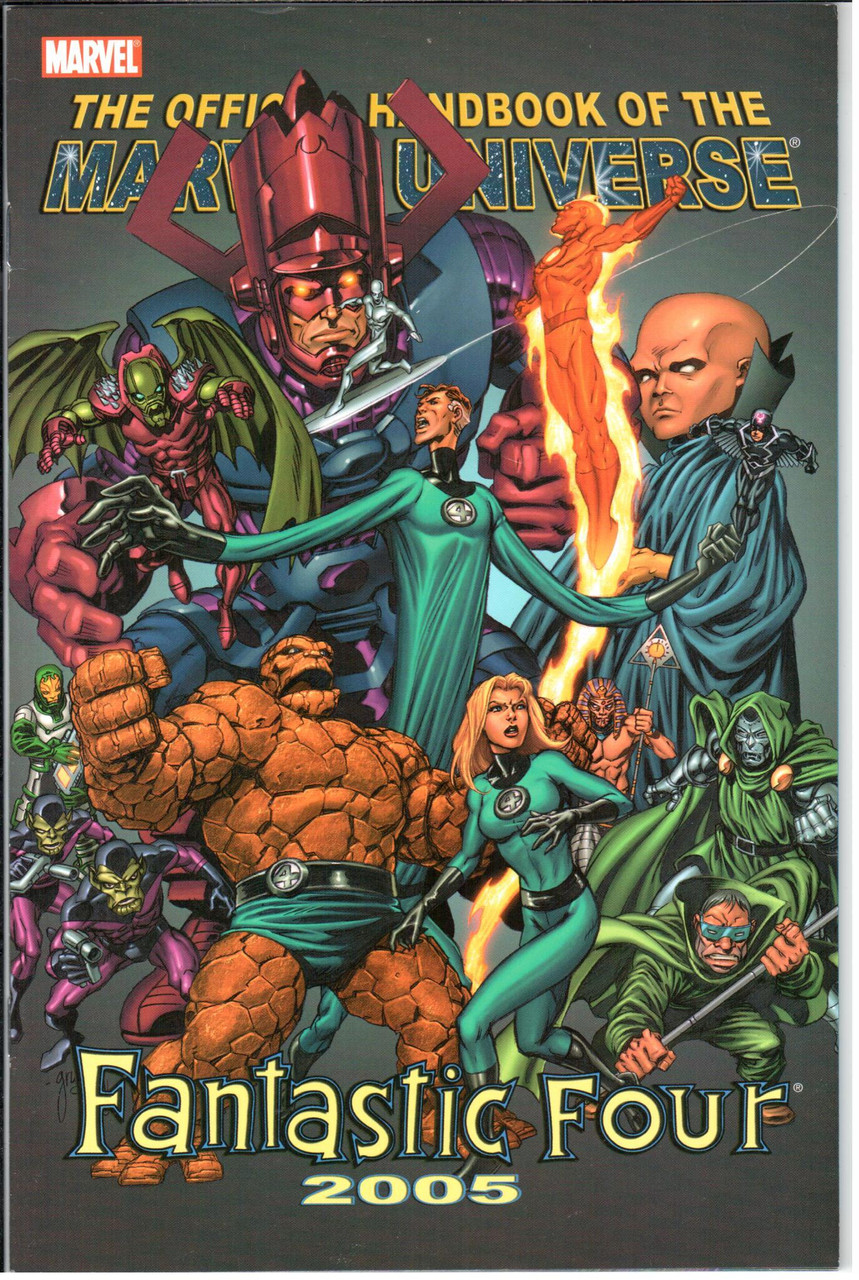 Marvel Universe Official Handbook Fantastic Four #1 NM- 9.2