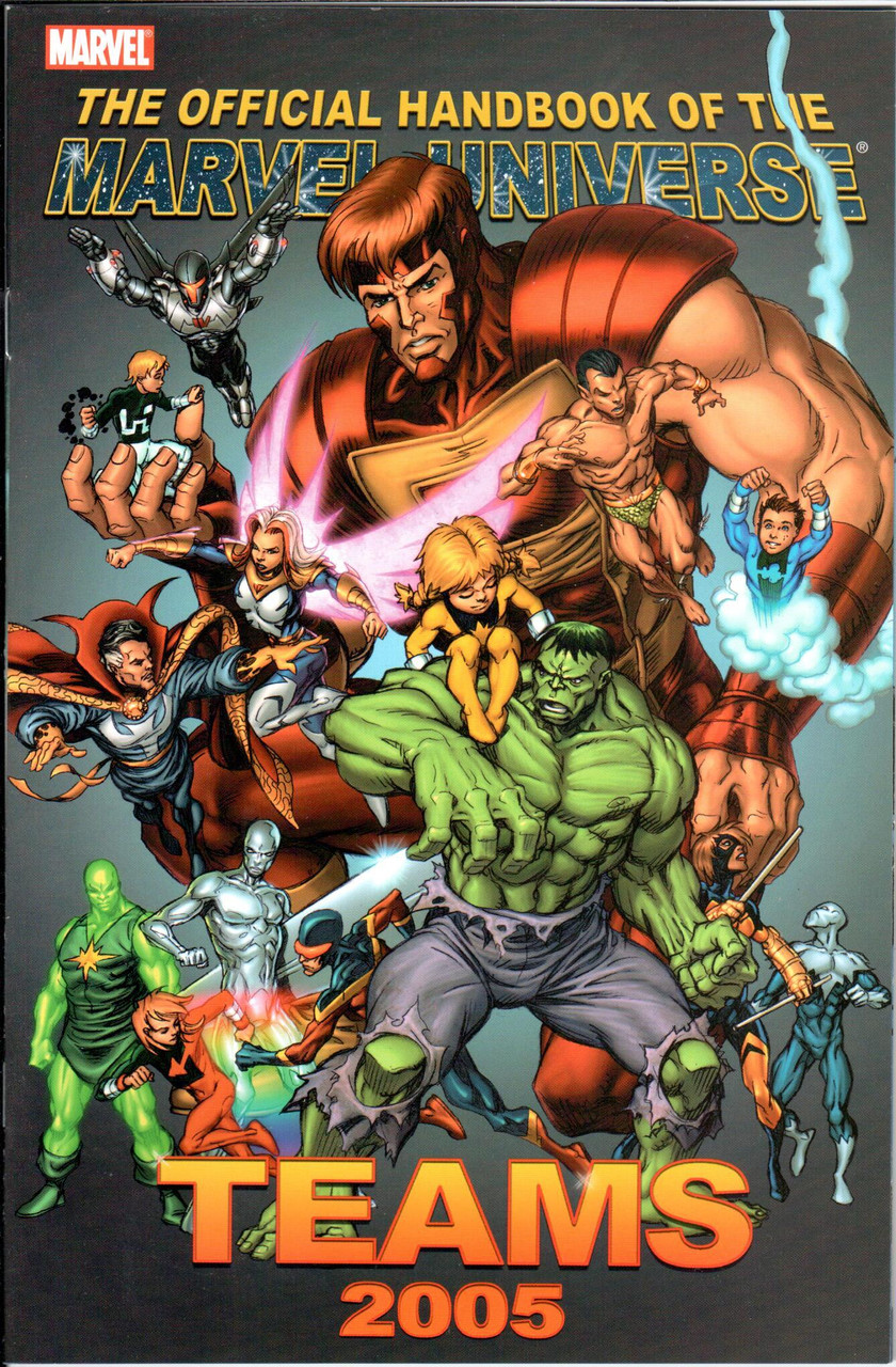 Marvel Universe Official Handbook Teams #1 NM- 9.2