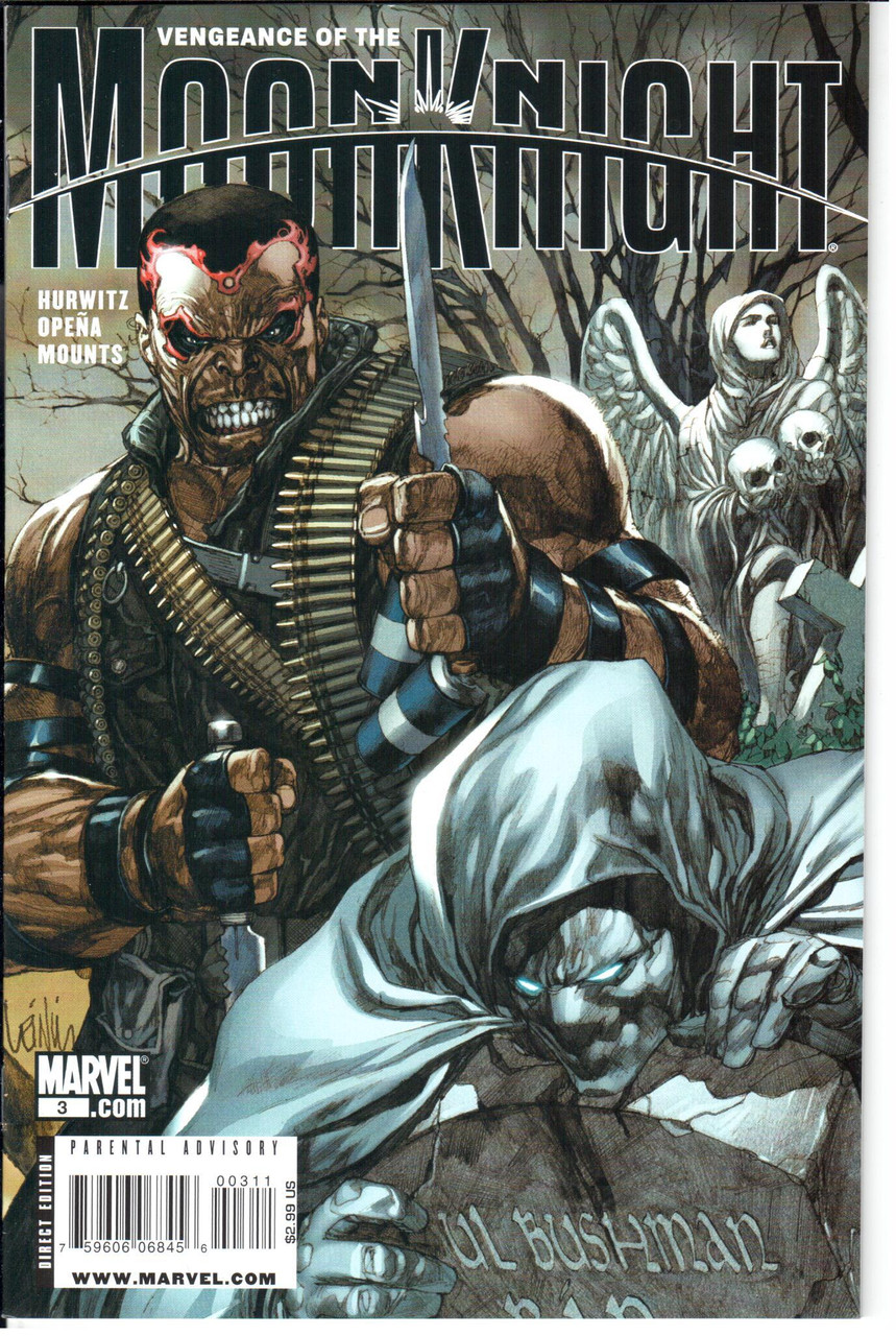 Vengance of the Moon Knight (2009 Series) #3 NM- 9.2