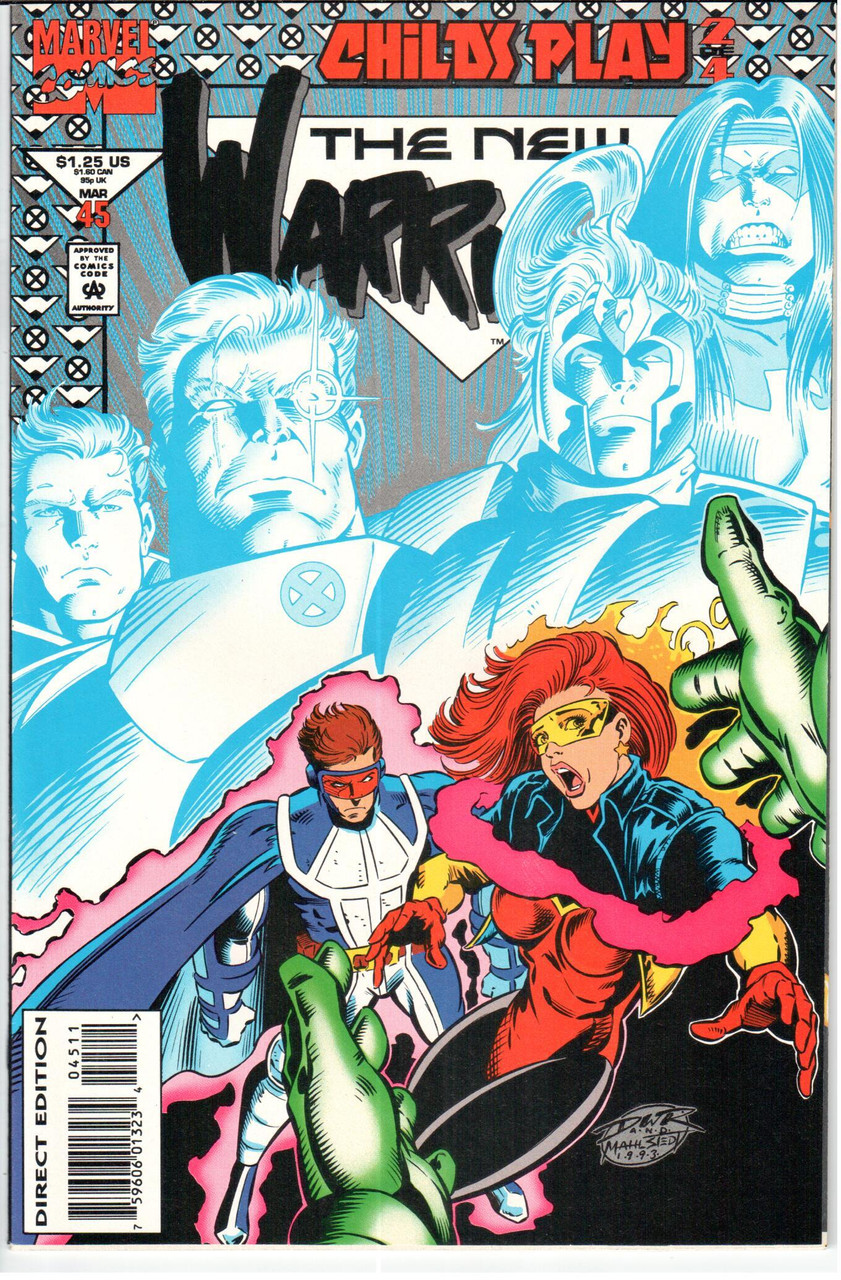 New Warriors (1990 Series) #45 NM- 9.2