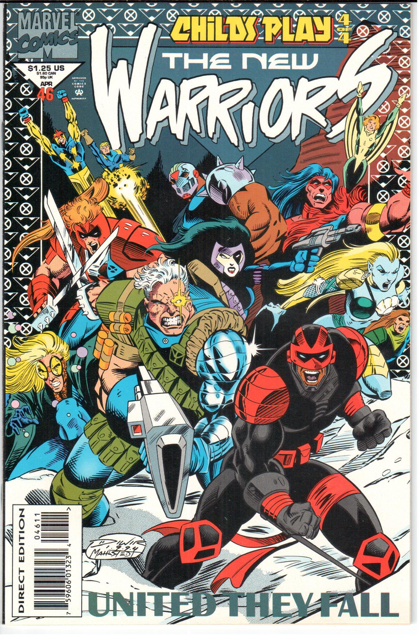 New Warriors (1990 Series) #46 NM- 9.2