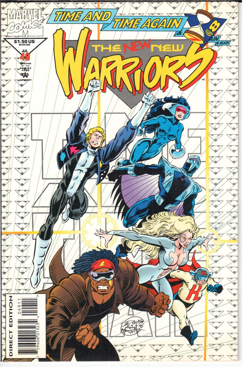 New Warriors (1990 Series) #49 NM- 9.2