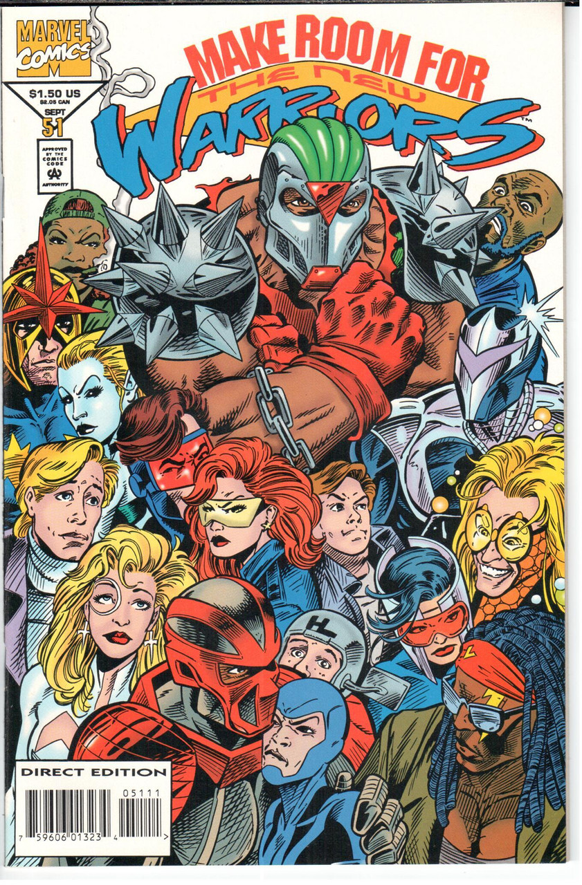 New Warriors (1990 Series) #51 NM- 9.2