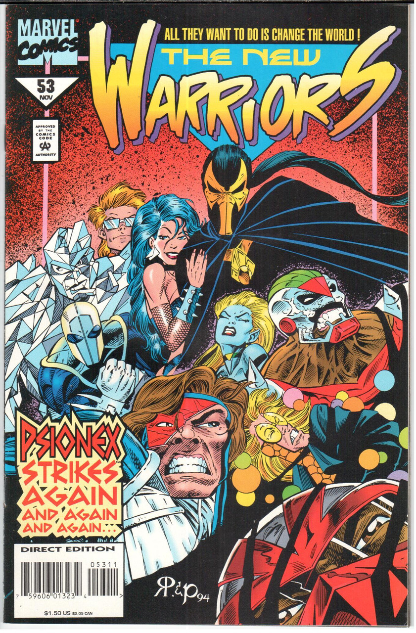 New Warriors (1990 Series) #53 NM- 9.2