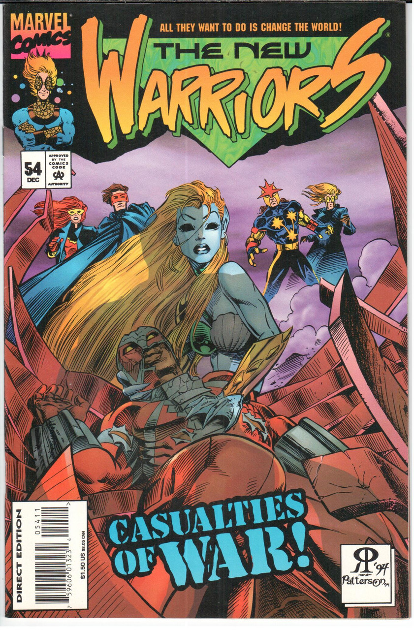 New Warriors (1990 Series) #54 NM- 9.2