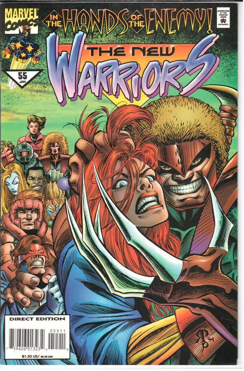 New Warriors (1990 Series) #55 NM- 9.2