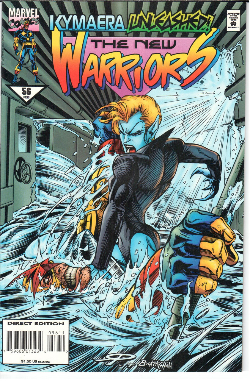 New Warriors (1990 Series) #56 NM- 9.2