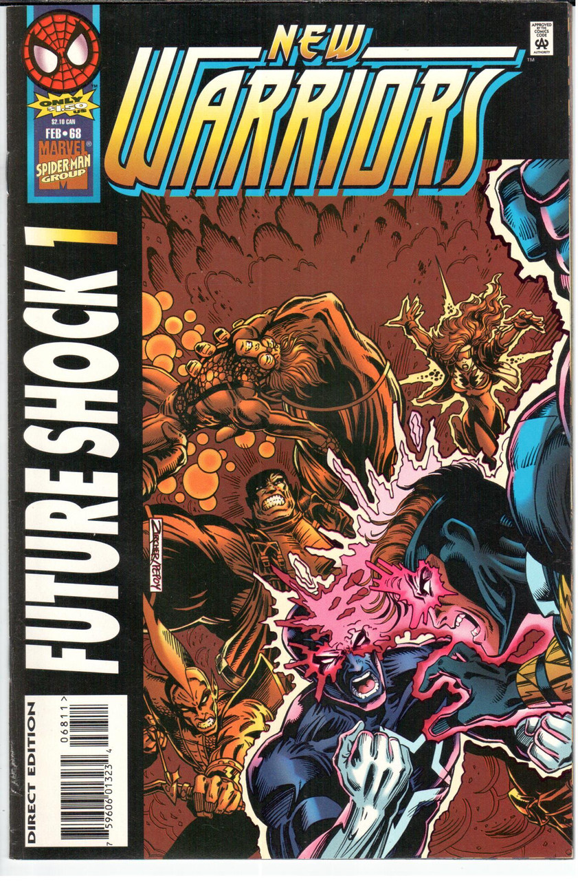 New Warriors (1990 Series) #68 NM- 9.2