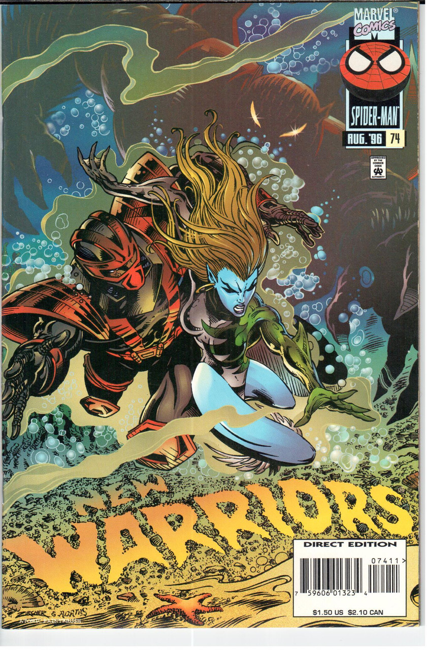 New Warriors (1990 Series) #74 NM- 9.2