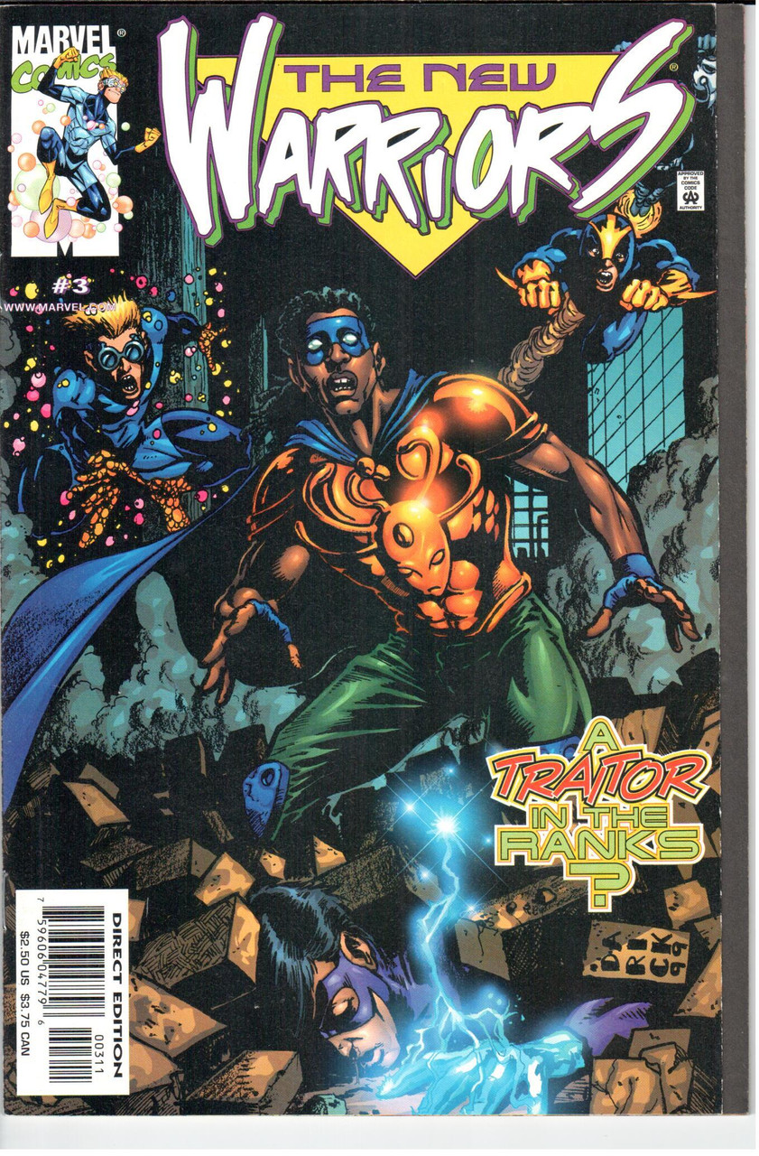 New Warriors (1999 Series) #3 NM- 9.2