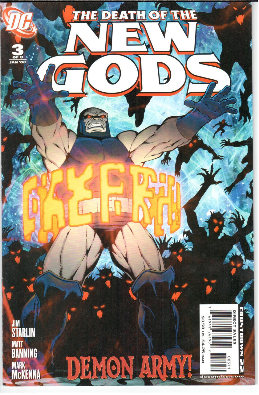 Death of the New Gods #3 NM- 9.2