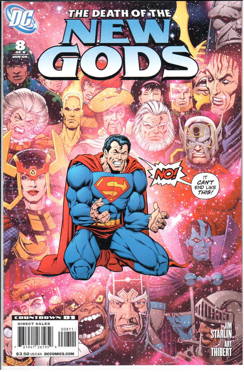 Death of the New Gods #8 NM- 9.2