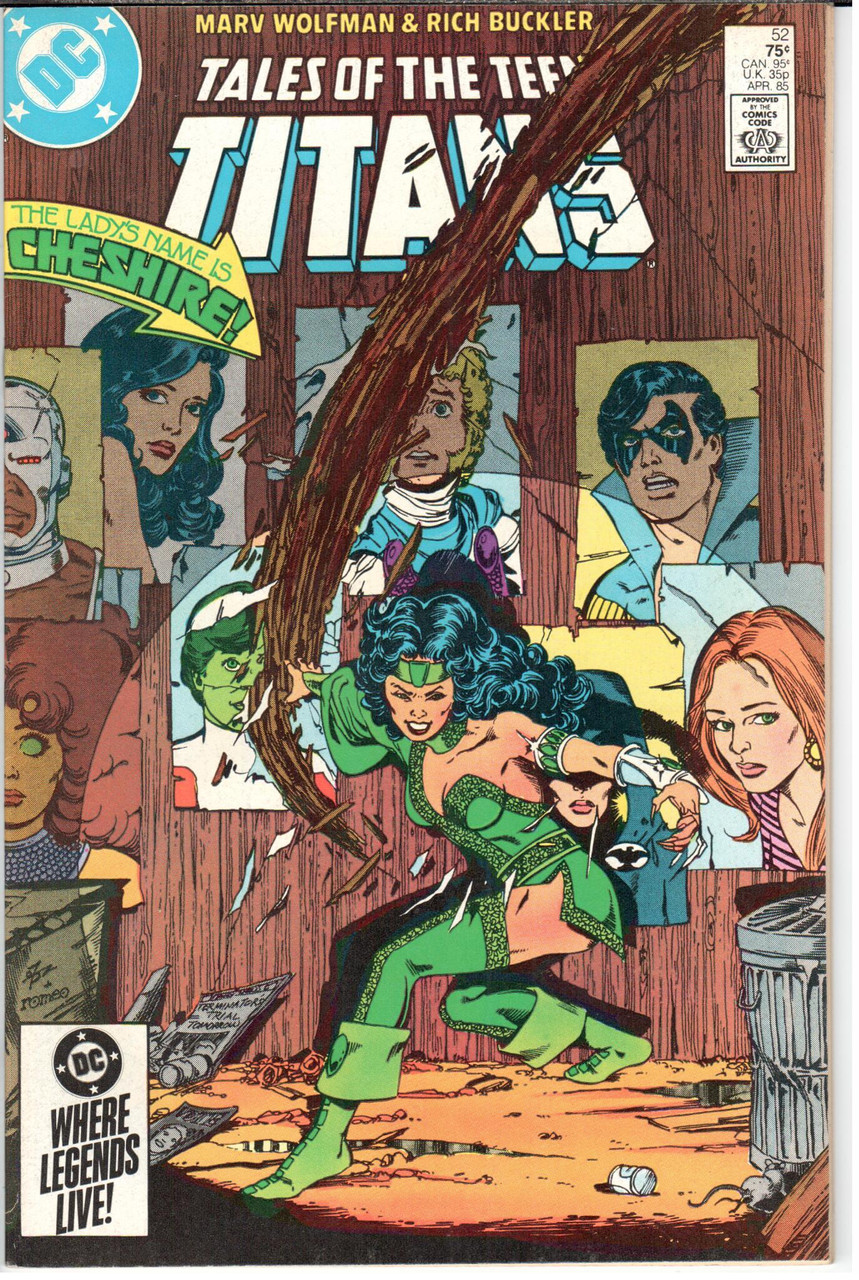 Tales of the Teen Titans (1980 Series) #52 NM- 9.2
