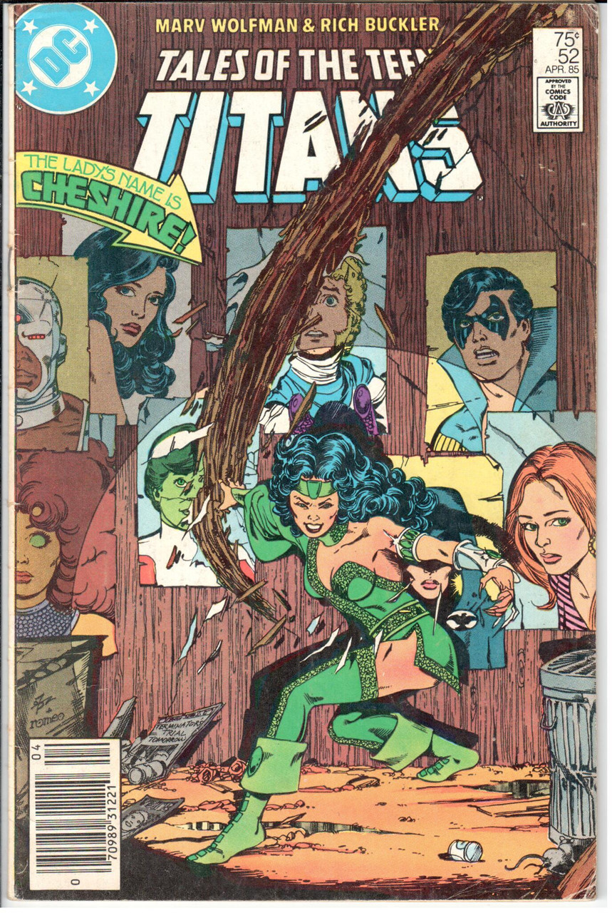 Tales of the Teen Titans (1980 Series) #52 Newsstand FN+ 6.5