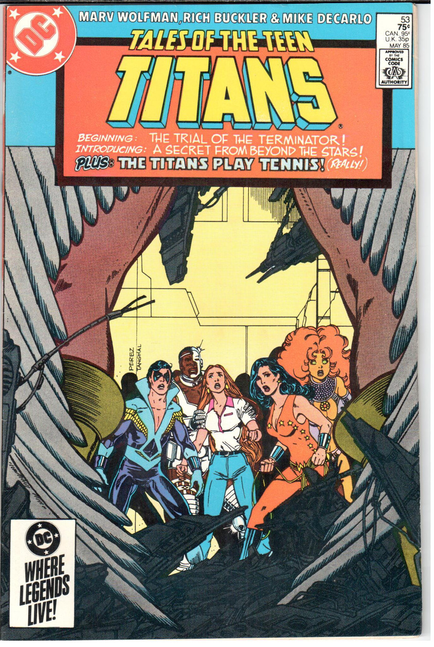 Tales of the Teen Titans (1980 Series) #53 NM- 9.2