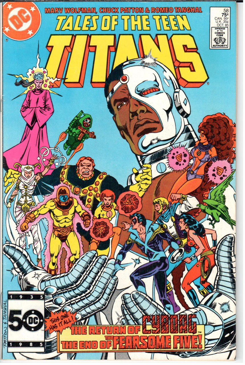 Tales of the Teen Titans (1980 Series) #58 VF 8.0