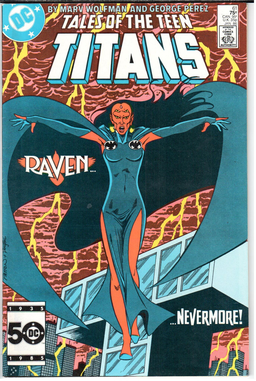 Tales of the Teen Titans (1980 Series) #61 NM- 9.2