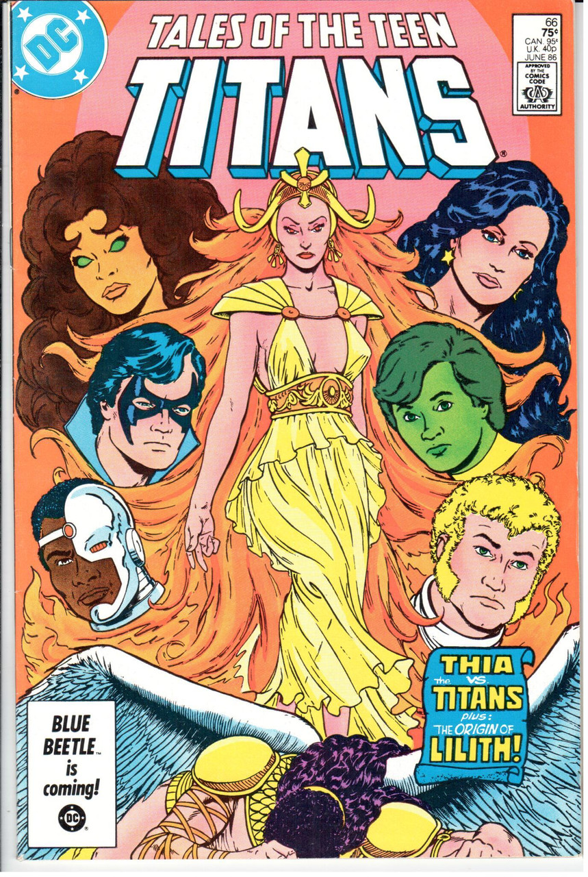 Tales of the Teen Titans (1980 Series) #66 NM- 9.2