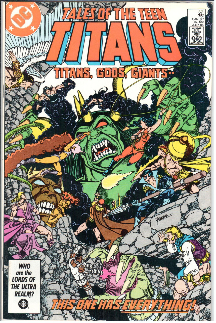 Tales of the Teen Titans (1980 Series) #67 NM- 9.2
