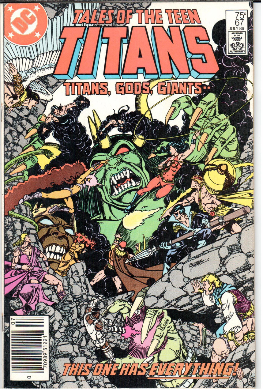 Tales of the Teen Titans (1980 Series) #67 Newsstand FN- 5.5