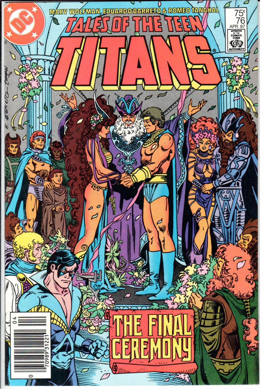 Tales of the Teen Titans (1980 Series) #76 Newsstand NM- 9.2